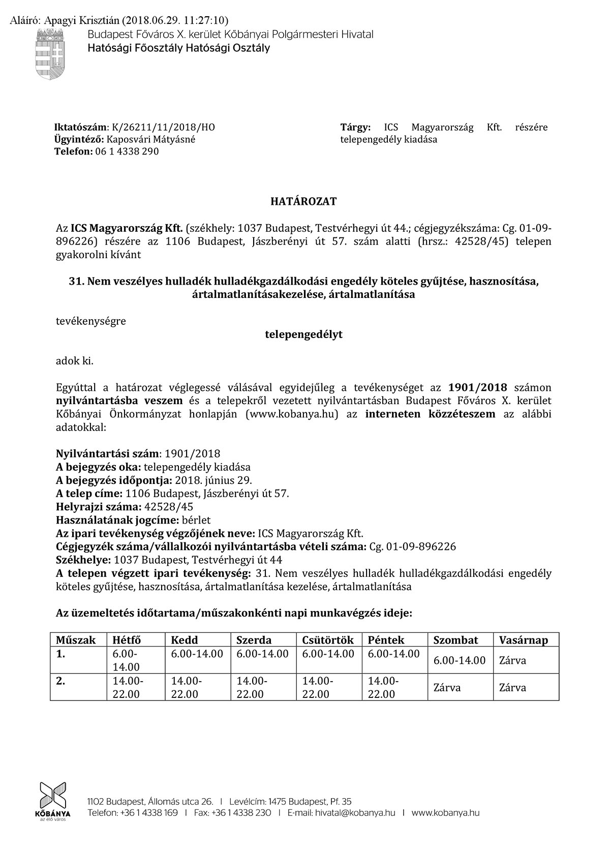 ICS Magyarország - Kábelfeldolgozás